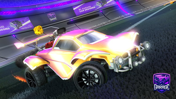 A Rocket League car design from Kyle6910