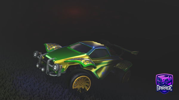 A Rocket League car design from IN0