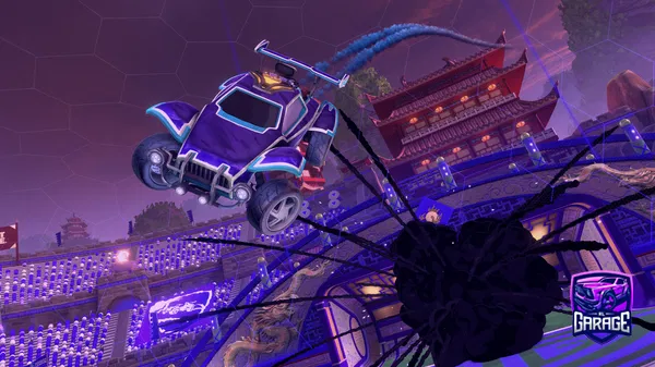 A Rocket League car design from LaughingStawk