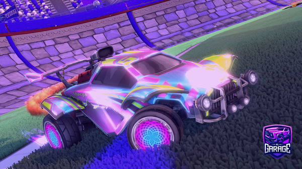 A Rocket League car design from Wn-_q