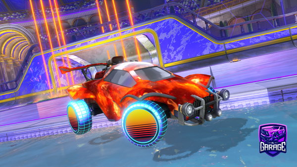A Rocket League car design from GmdFlame_