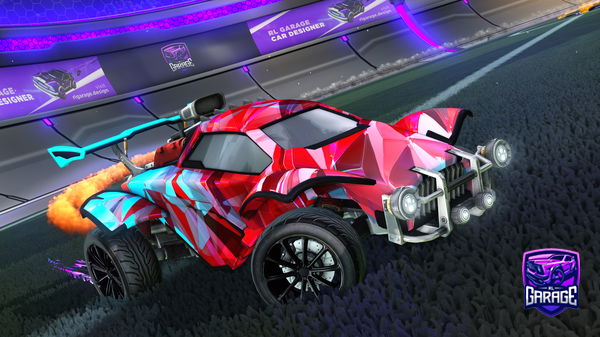 A Rocket League car design from gar-7