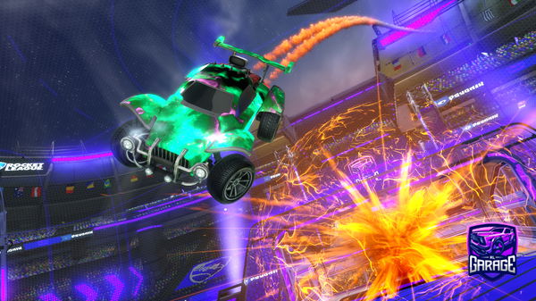 A Rocket League car design from Drybbles