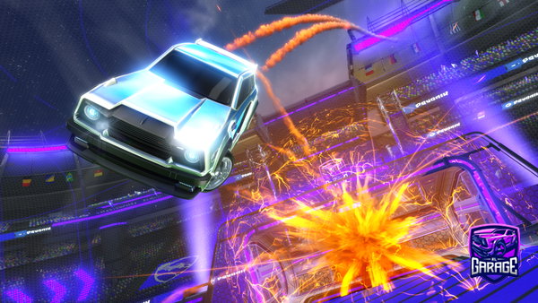 A Rocket League car design from synx1234