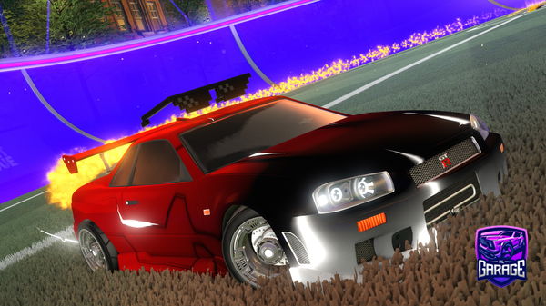 A Rocket League car design from ImSilvver
