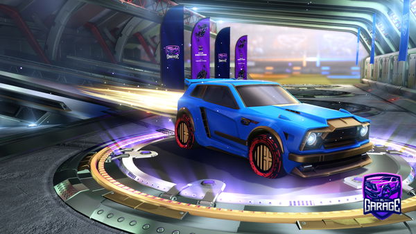 A Rocket League car design from rubiijnr