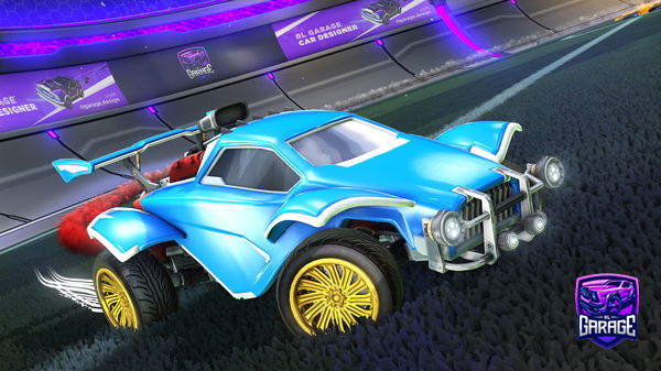 A Rocket League car design from just_ktna
