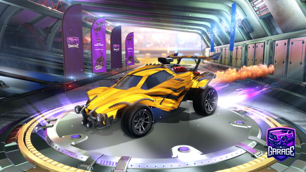 A Rocket League car design from desssiebondo