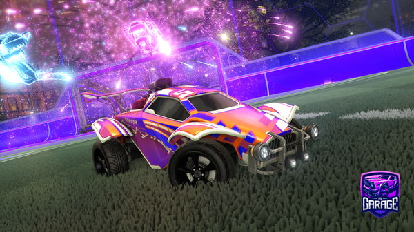 A Rocket League car design from Ostr4l