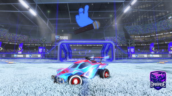 A Rocket League car design from Read_my_offer_two_times