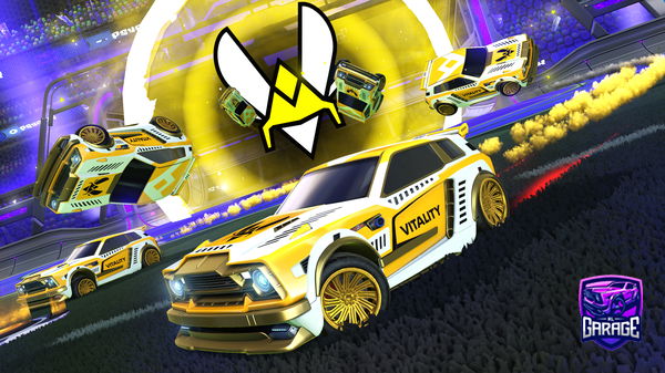 A Rocket League car design from KingOfFir3