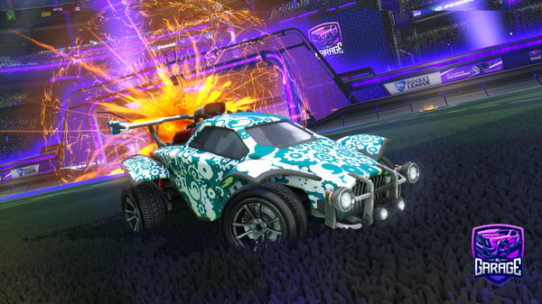 A Rocket League car design from Harusay-_-