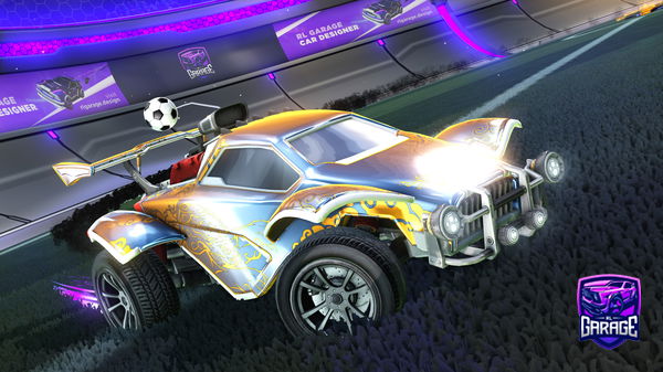 A Rocket League car design from LarzandLuna24