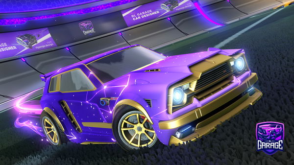 A Rocket League car design from CosmicEclipse274