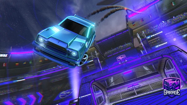 A Rocket League car design from flakie1110