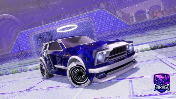 A Rocket League car design from SpaceDripSea69