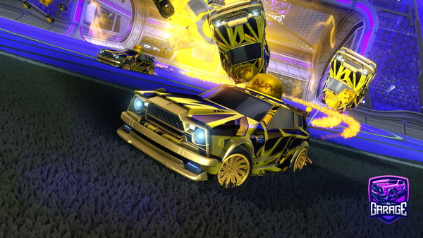 A Rocket League car design from SuperGamer10