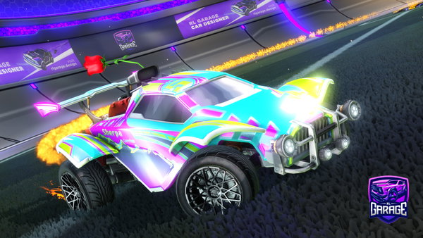 A Rocket League car design from Vojty