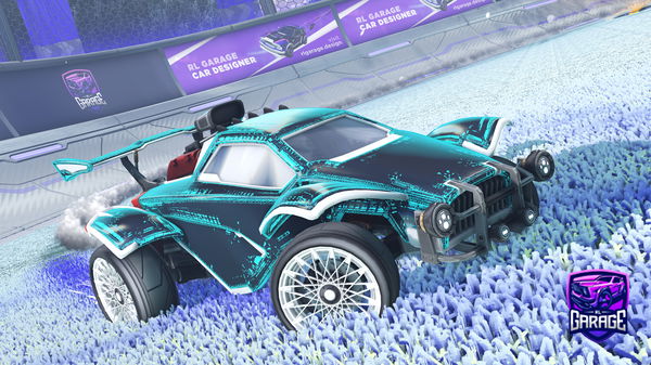 A Rocket League car design from Casparexe