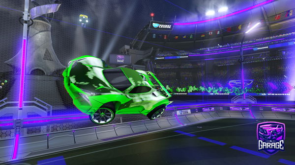 A Rocket League car design from AydAyds