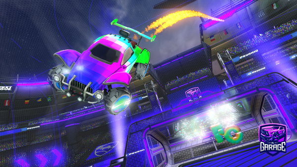 A Rocket League car design from This_Is_Bob