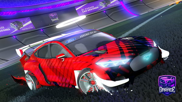 A Rocket League car design from Ignis_71
