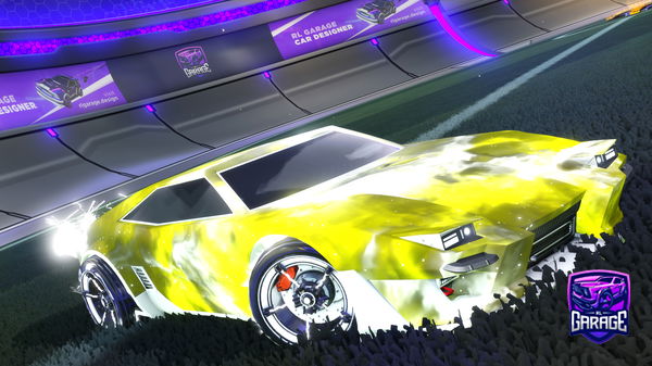 A Rocket League car design from DaddyDayot