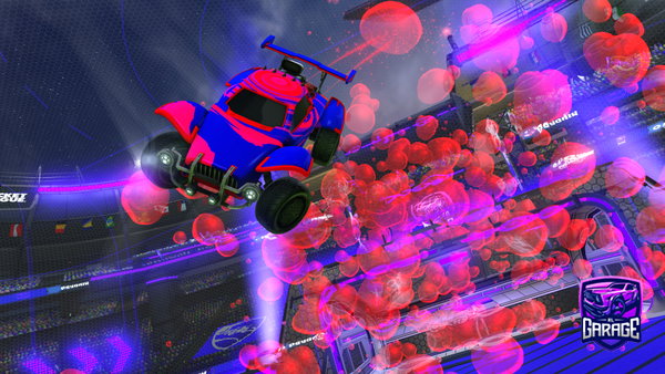 A Rocket League car design from TY1P1CALK1D
