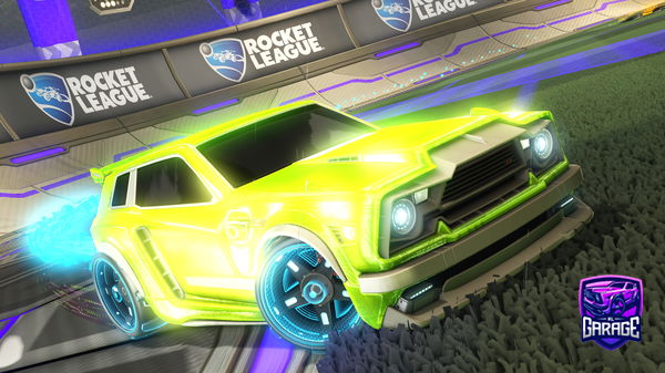 A Rocket League car design from Dash95