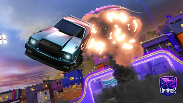 A Rocket League car design from JLSGHG