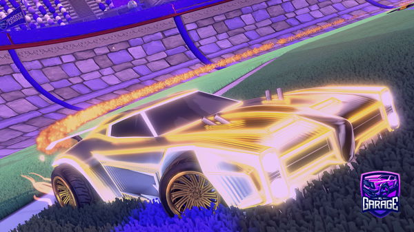 A Rocket League car design from King_B