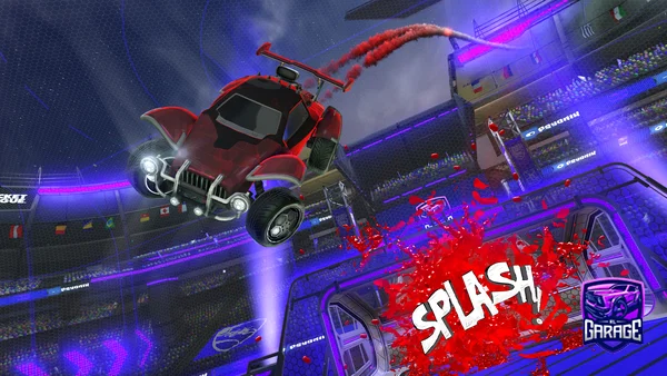 A Rocket League car design from OMARlarios18