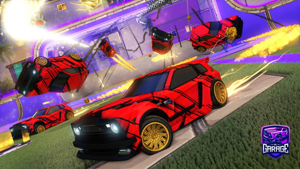 A Rocket League car design from DarkNinja7150_YT