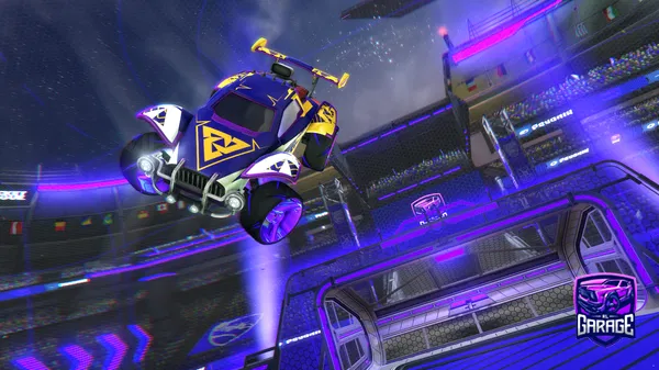 A Rocket League car design from hedgehoggod