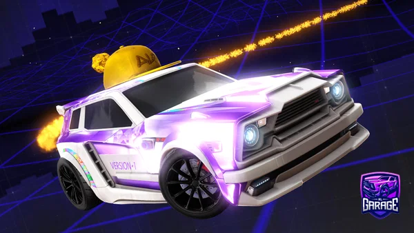 A Rocket League car design from AtzBlack6890