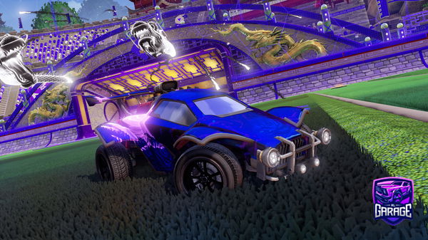 A Rocket League car design from bbone99can