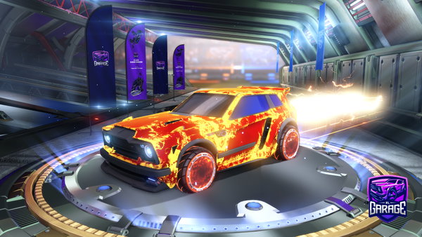 A Rocket League car design from RMS-_-