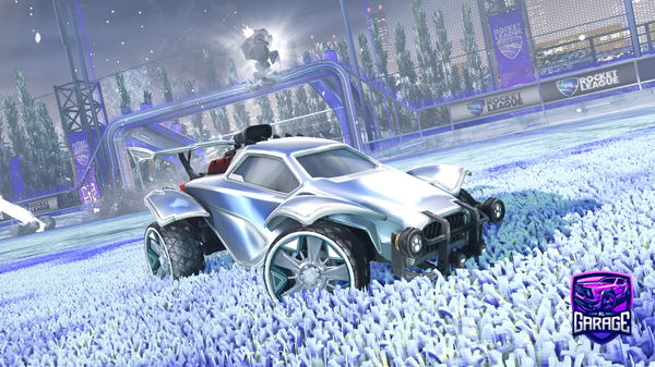 A Rocket League car design from IW7LFX