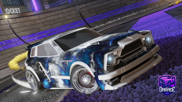 A Rocket League car design from BridgeAG