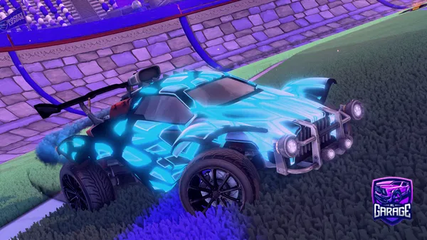 A Rocket League car design from 2K26
