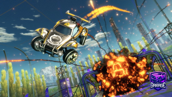 A Rocket League car design from CoolmanZx