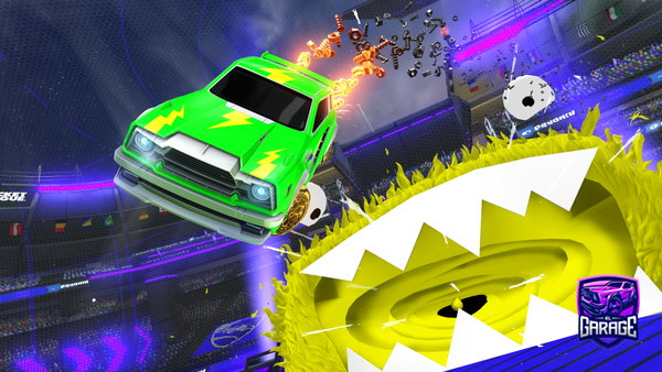 A Rocket League car design from m9xn_8