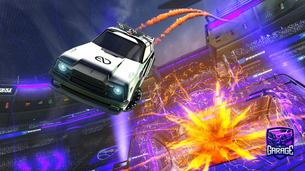 A Rocket League car design from emirgraal19