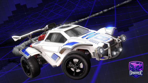 A Rocket League car design from EnekoTwistyMisty