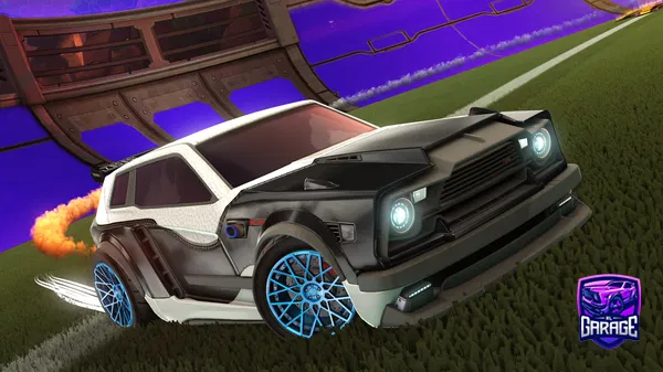 A Rocket League car design from Verrkami