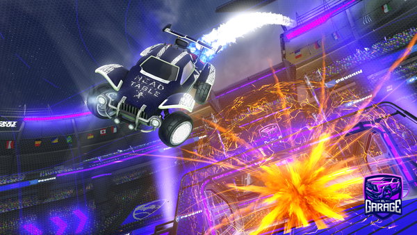 A Rocket League car design from l7vd