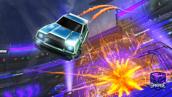 A Rocket League car design from Lithiumyt