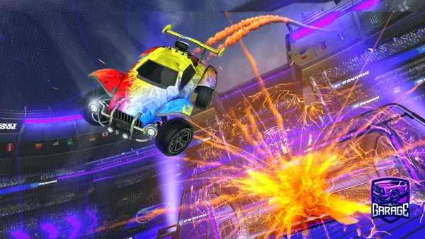 A Rocket League car design from tvct45p
