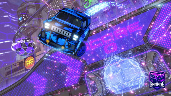 A Rocket League car design from kn9ghted