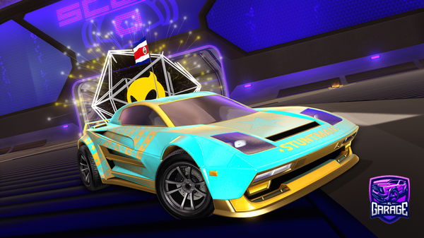 A Rocket League car design from k2ng